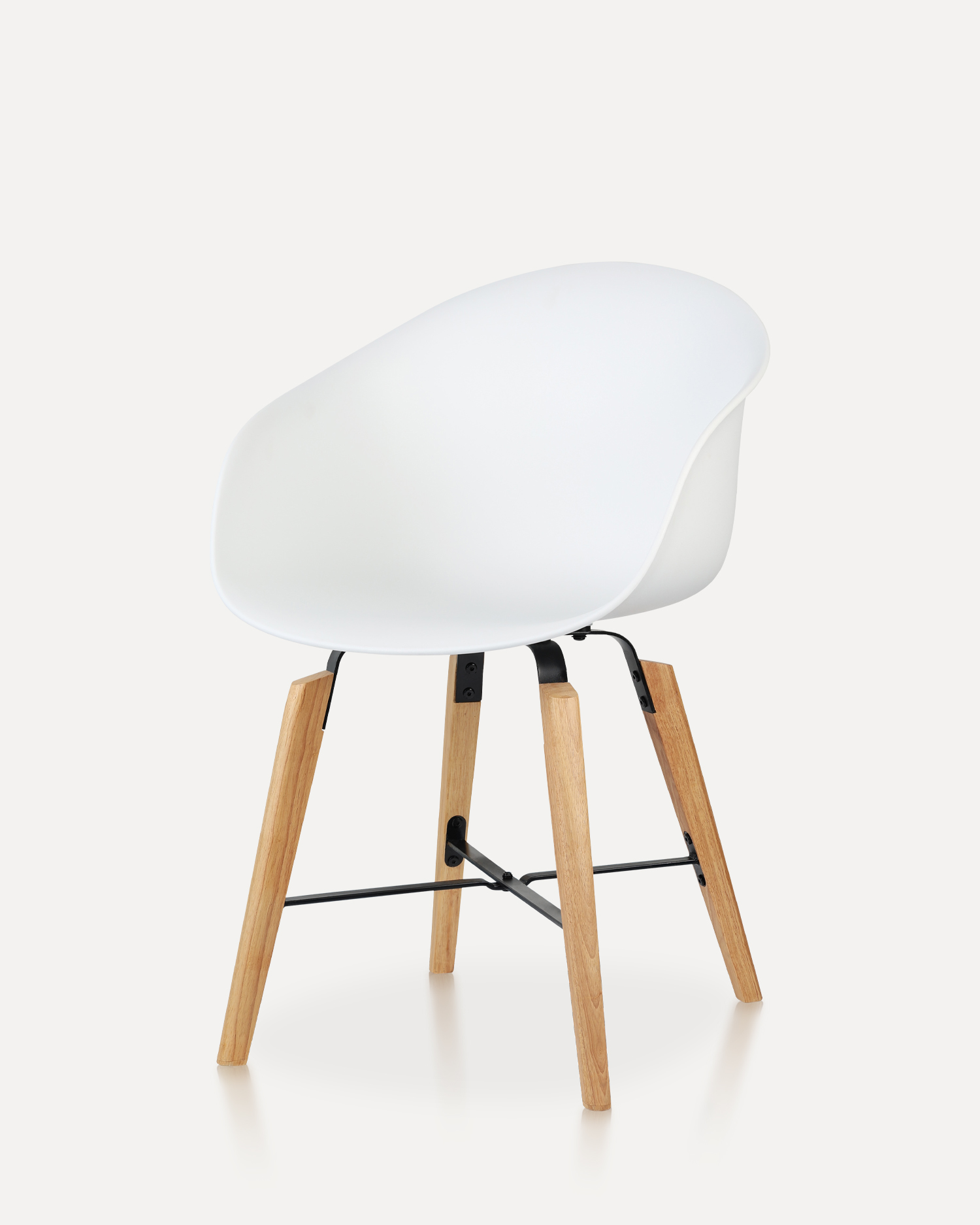 White Crusta Cathedra - cum Armrests